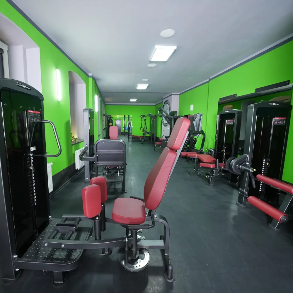 Interior of the private Healing Club fitness club in Brno